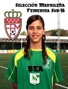 bea-seleccion-pequena Bea del Femenino "A"