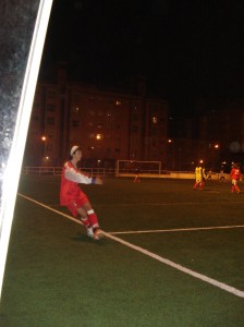 Entrenamiento de la selección el pasado Martes