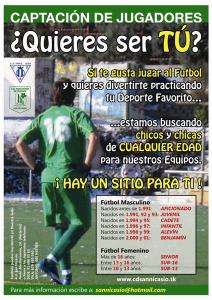 Cartel Captación 0910