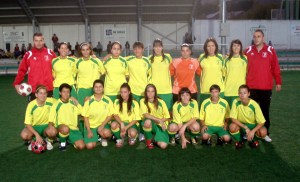 Plantilla del Femenino "A"