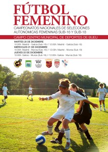 Cartel I Fase Campeonato Selecciones Autonómicas Sub18 Femeninas Galicia 2011