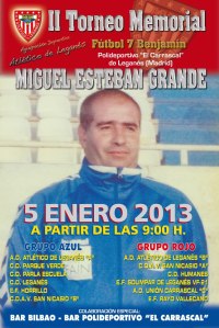 Cartel II Torneo Memorial Miguel Esteban Grande