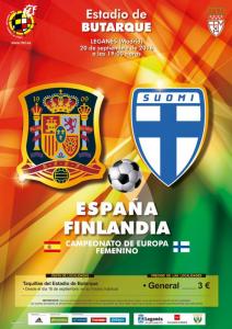 cartel-seleccion-futbol-femenino-espana-finlandia